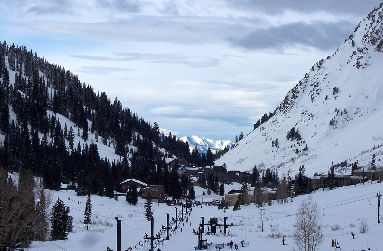 Alta Ski Area — UT ski resort in winter