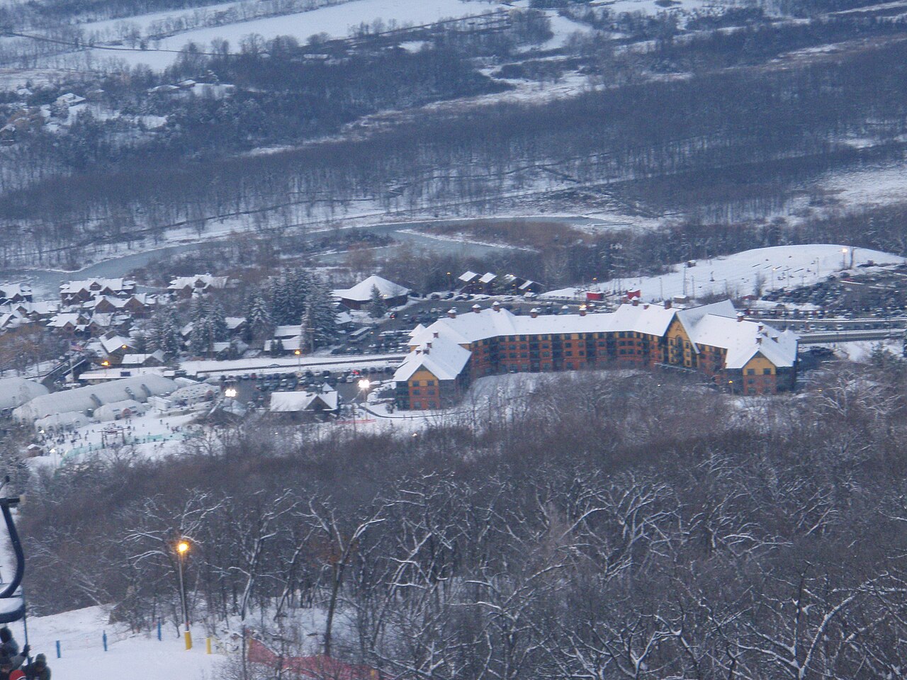 Appalachian Ski Mountain — NC ski resort in winter