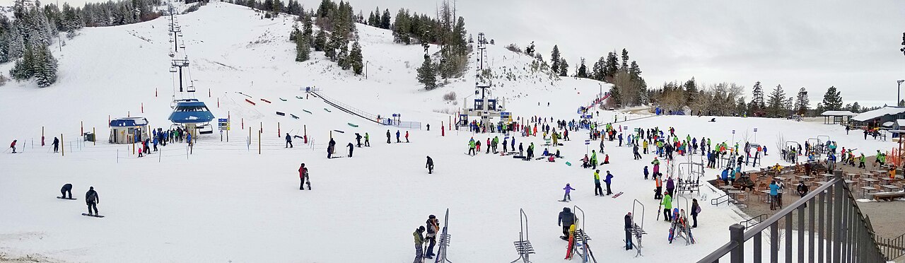 Bogus Basin — ID ski resort in winter