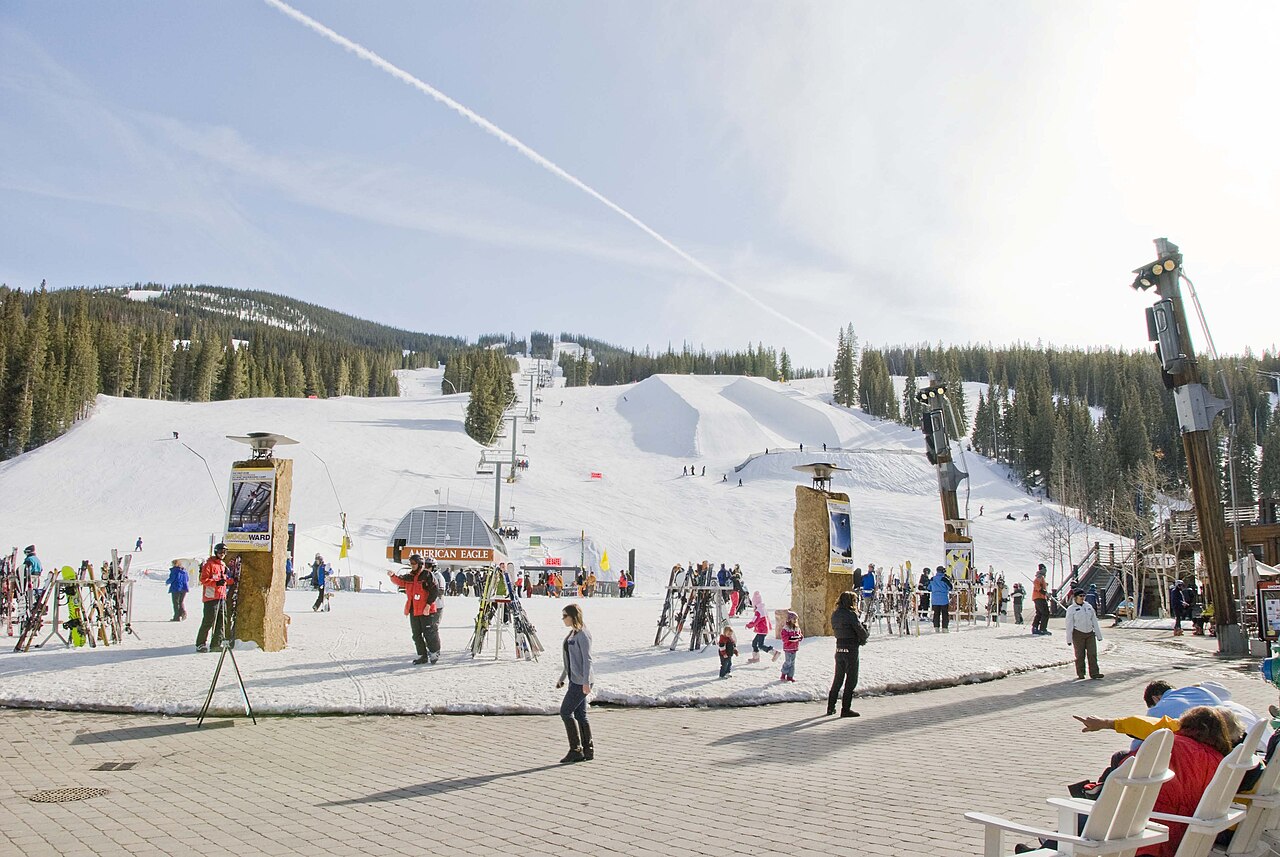 Copper Mountain — CO ski resort in winter