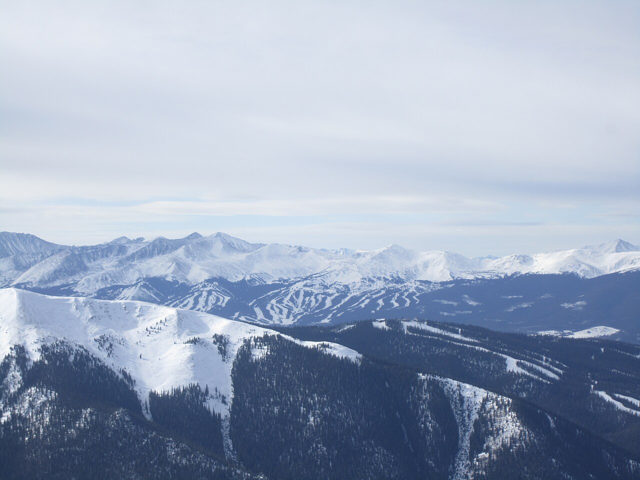 Keystone Resort — CO ski resort in winter