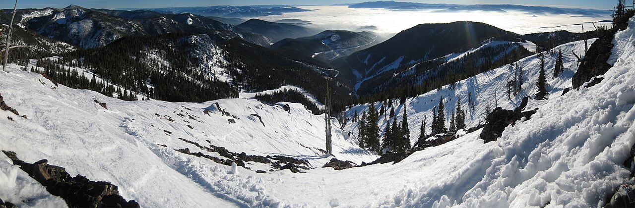 Montana Snowbowl — MT ski resort in winter