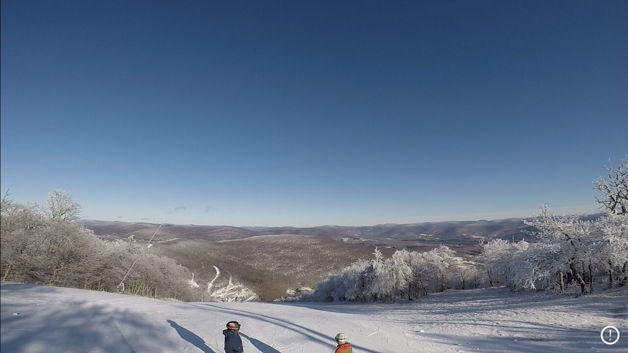 Plattekill Mountain — NY ski resort in winter