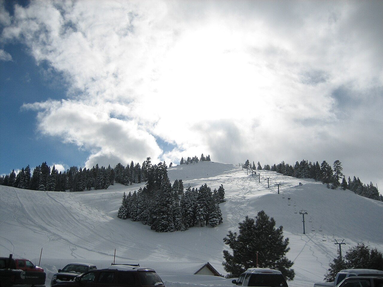 Warner Canyon Ski Area — OR ski resort in winter